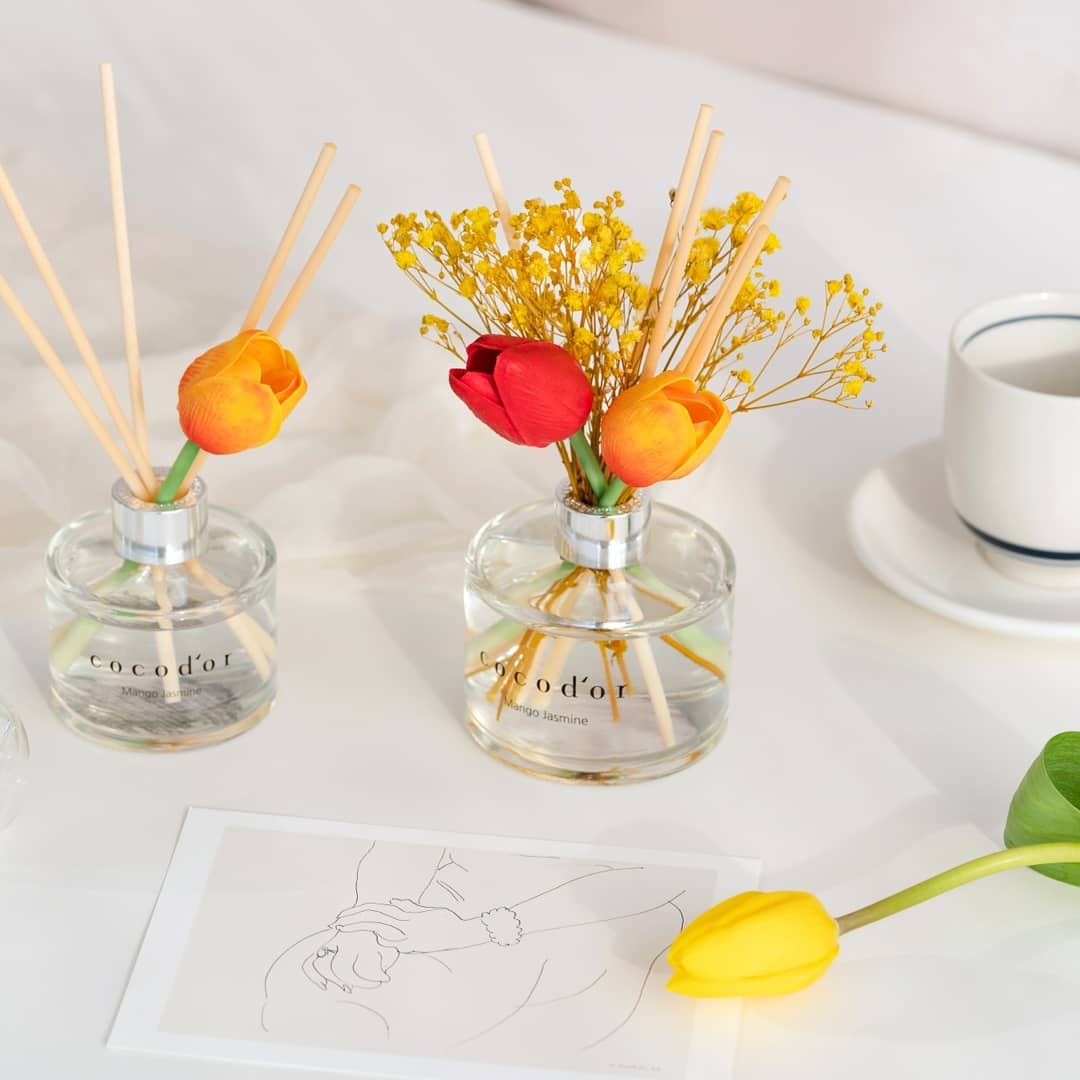 English Pearfree 200ml Tulip Flower - cocod'or