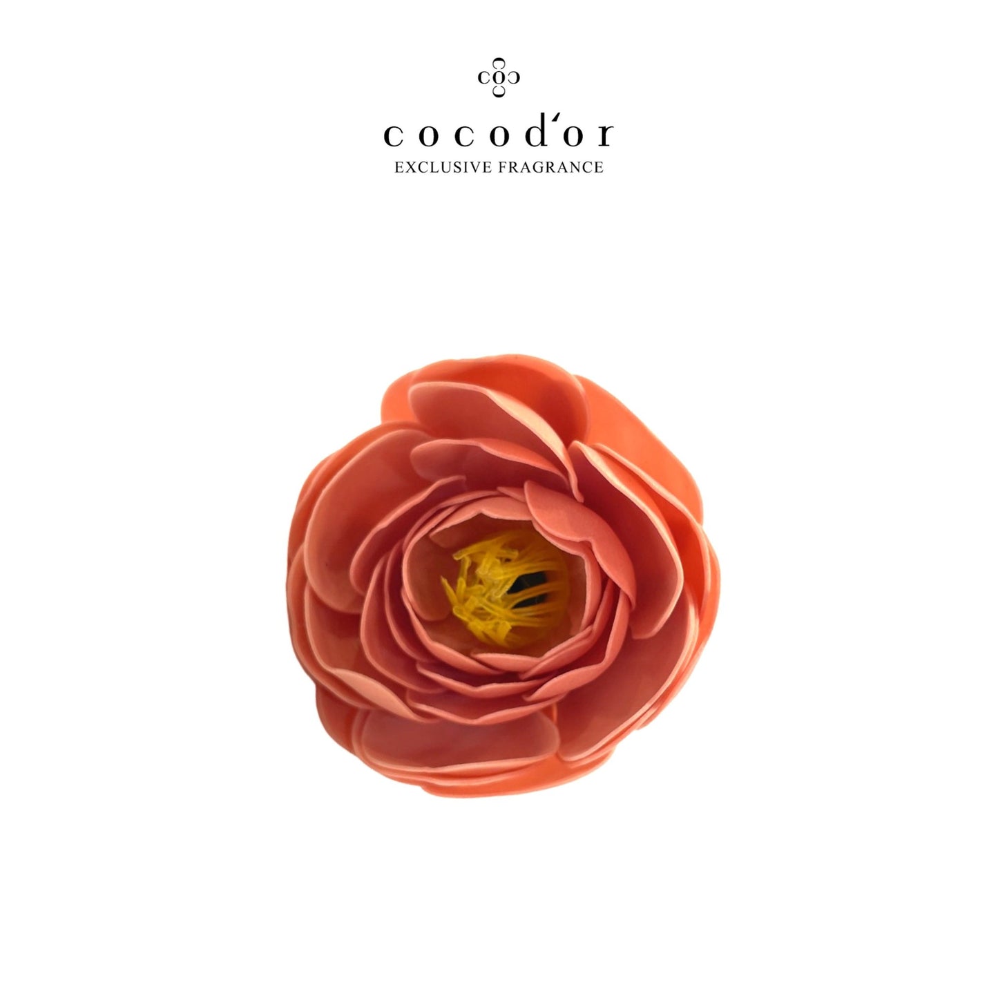 Pink Camellia Flower Stick - cocod'or