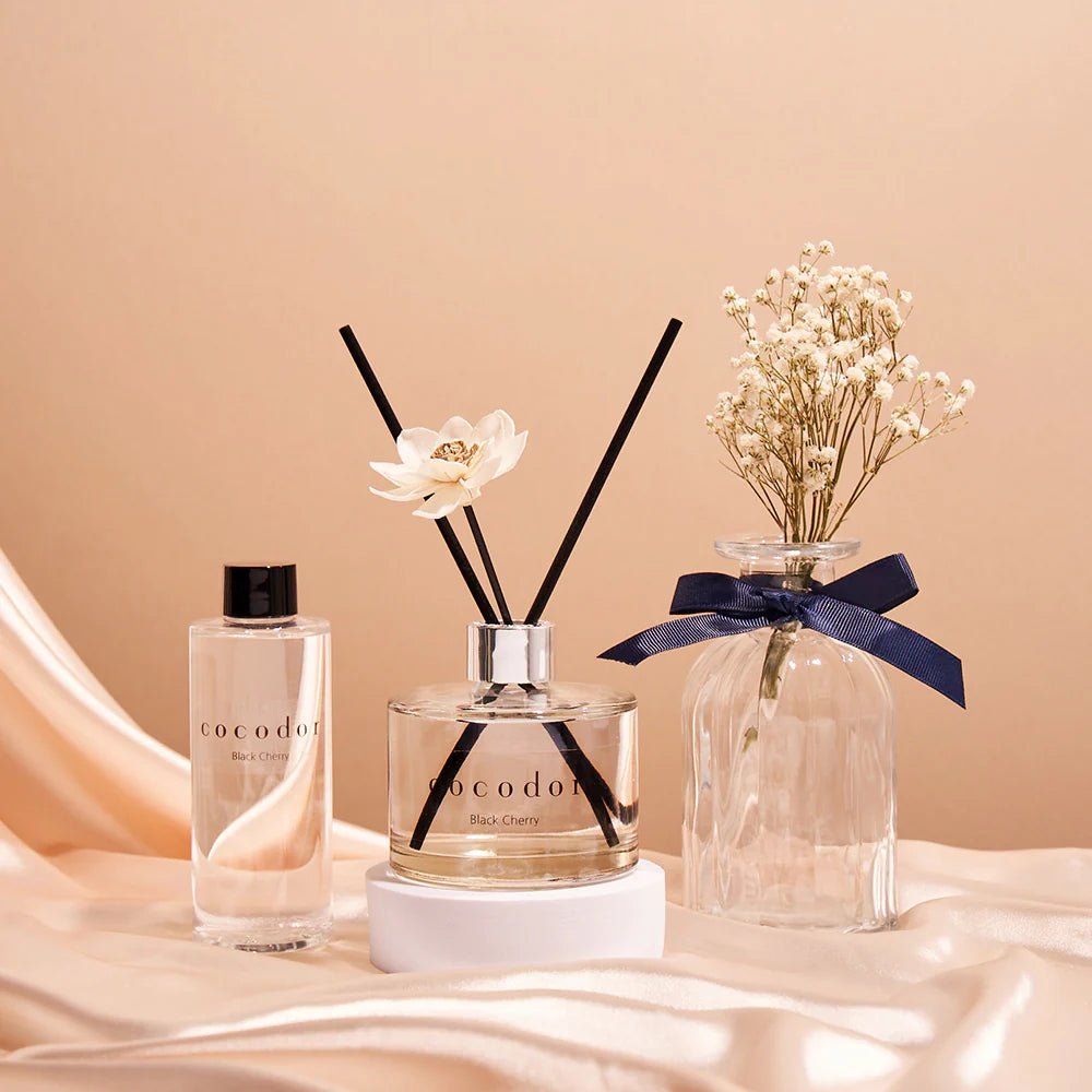Premium Diffuser Gift Set Refreshing Air + Pure Cotton 200ml - cocod'or