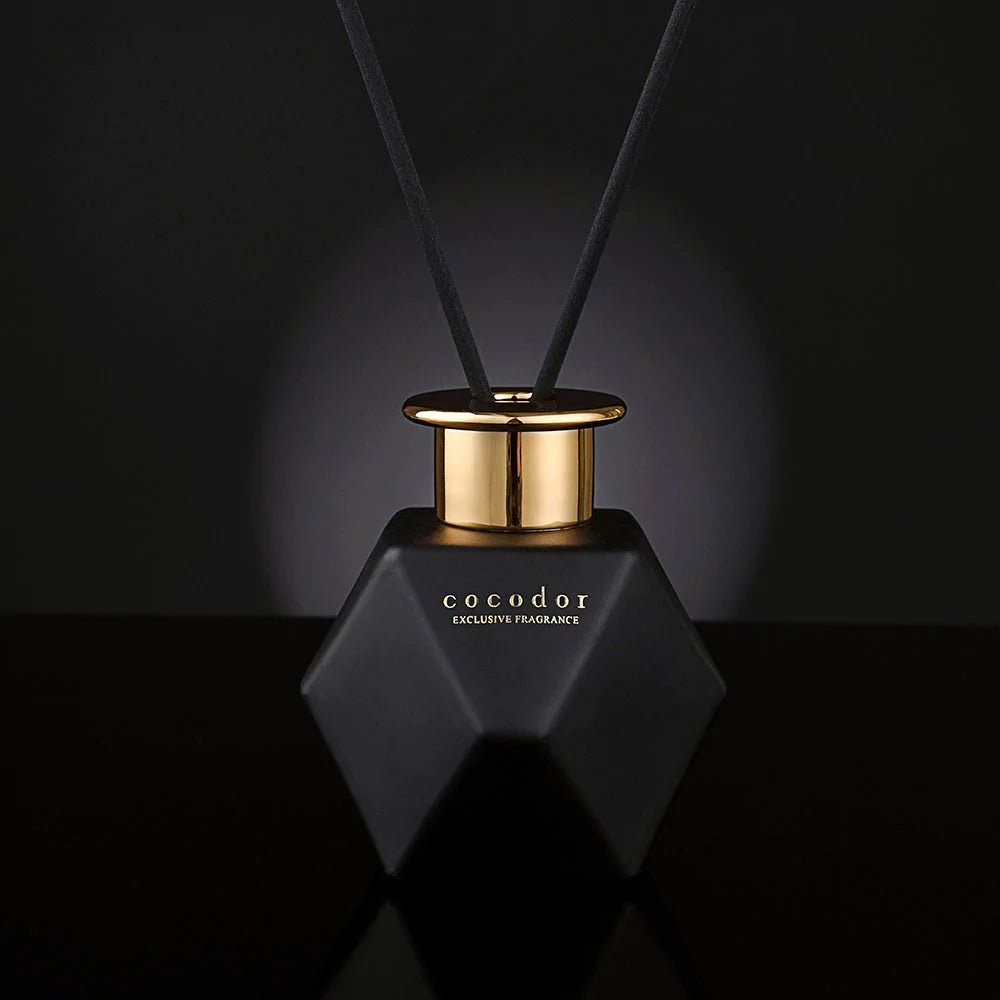 In The Café Black | Gold 200ml Diffuser - cocod'or