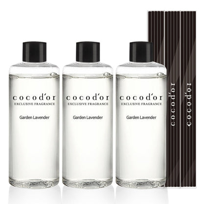 Refill Bundle 3x(200ml)+ 15 Sticks - cocod'or