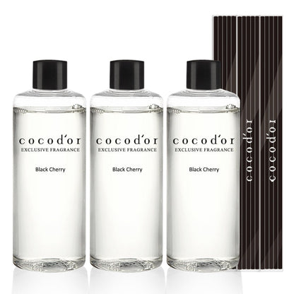 Refill Bundle 3x(200ml)+ 15 Sticks - cocod'or