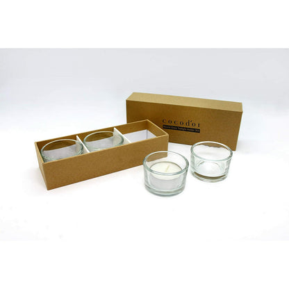 Tealight Candle Holder Circle 3pcs - cocod'or